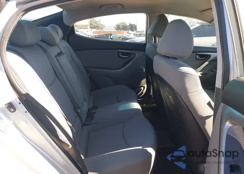 2012 Hyundai Elantra Gls (Ulsan Plant) from USA, damaged, VIN KMHDH4AE5CU272287